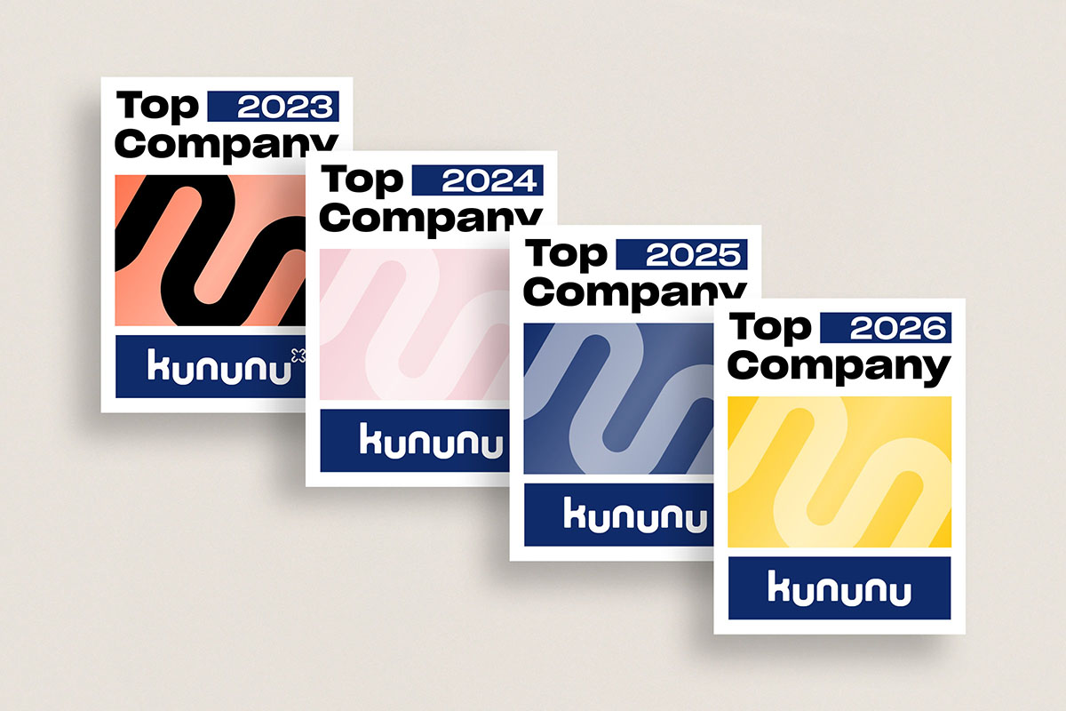Kununu Siegel der EAA, Top Company 2023-2026