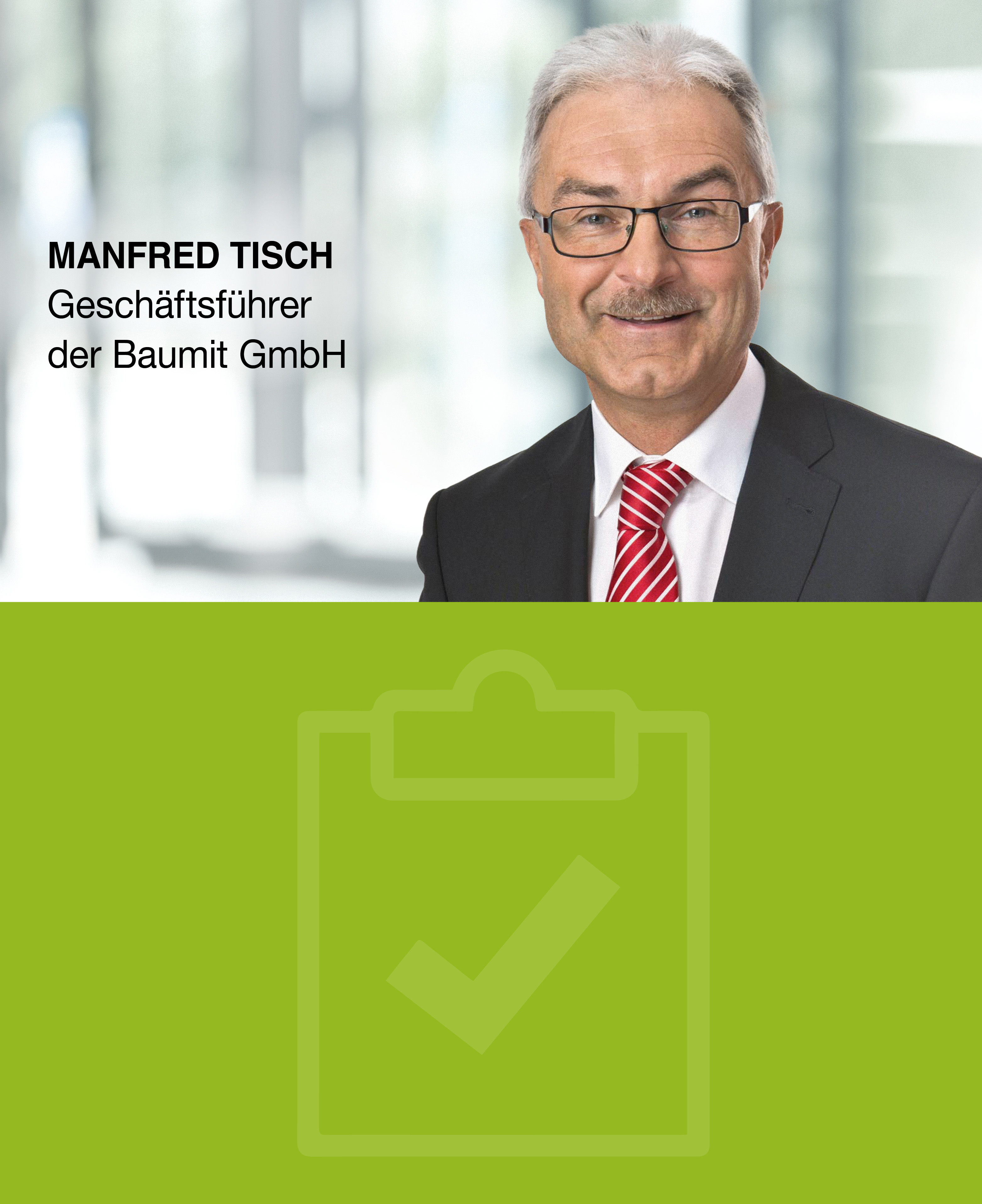 Manfred Tisch - Baumit