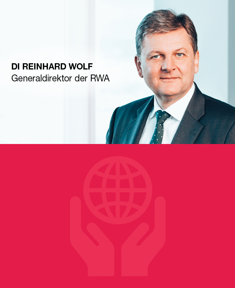 Portrait DI Reinhard Wolf – ein Kunde der EAA